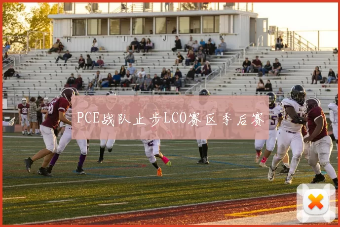 PCE战队止步LCO赛区季后赛
