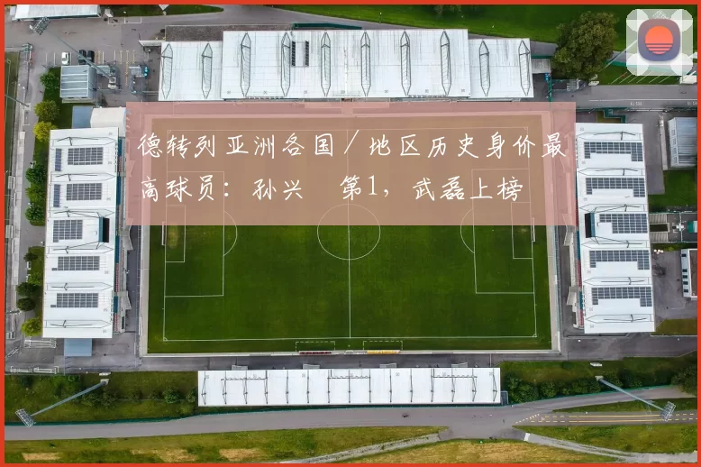 德转列亚洲各国／地区历史身价最高球员：孙兴慜第1，武磊上榜